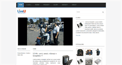 Desktop Screenshot of liveu.cz